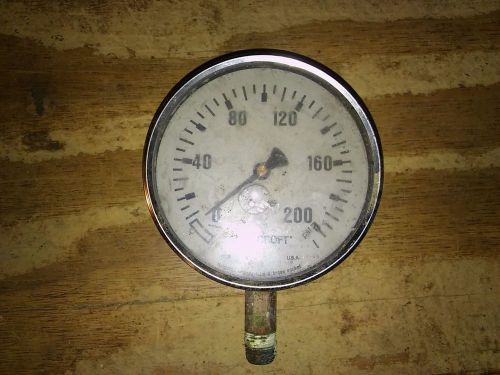 Ashcroft pressure gauge for sale