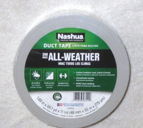 Nashua 398HVAC All Weather Duct Tape 1.89 In. x 60 Yd. 11mm thick