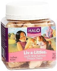 Halo Liv-a-Littles Salmon Treats 1.6oz (Multi-Pack) (Value Bulk Multi-pack)