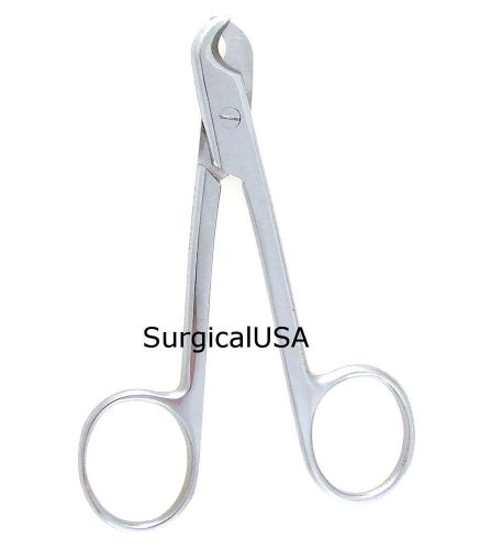 White Toenail Scissors 4.5&#034; Pet Animal Nail Care Veterinary Instruments