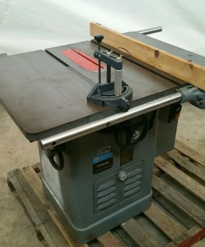 Rockwell tablesaw  unisaw delta cabinet variety 10 inch saw for sale