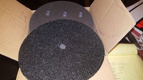 7  X 7/8   Silicon Carbide  Floor Sanding Disc 50 Grit  (100) Per Box