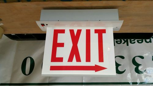 Philips Chicago Battery Backup Exit sign, Double Faced