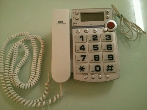 jWIN JT-P590 ETRA LARGE OVER SIZE BIG BUTTON DUAL ID CORDED SPEAKER PHONE