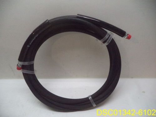 3/8 x 25Ft 6000psi Legacy Rawhide Black Hot Water Power Washer Hose