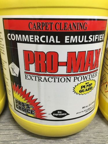 Pro Max Extraction Powder Pros Choice