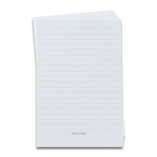 100 Rolodex 4&#034; X 6&#034; Ruled Index, Recipe, Notecards New