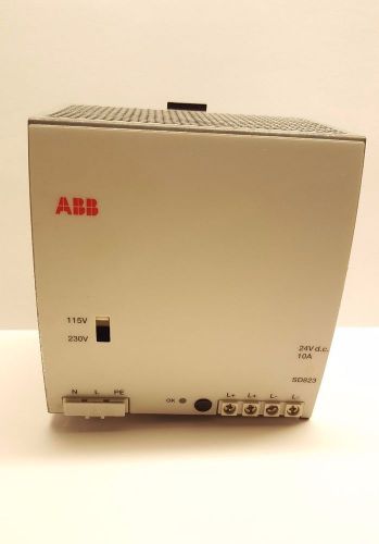 ABB System 800xA Power Supply SD823 24V d.c., 10A 3BSC610039R1