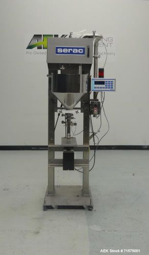 Unused- Serac Model 2229-P1-NW-DIGI Semi Auto Weigh Scale Filling Machine. Machi