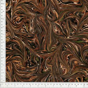 Varnished Hand Marbled Paper for Bookbinding 48x67cm 19x26in d366