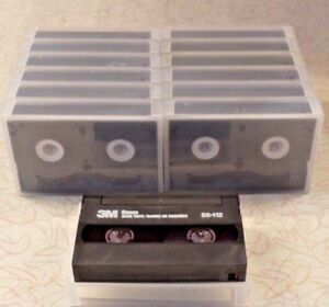3M 8mm Data Tape D8-112 Quantity of 13 One Pass Audio Masters