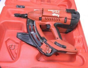 Hilti GX 100-E Automatic Gas-Actuated Tool/ Nail Gun w/ X-GM20 Nail Magazine