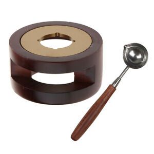Vintage Wax Sealing Furnace Tools Set Stamp Seal Sticks Stove Pot w/ Spoon C