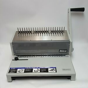 Ibico IBIMATIC Metal Preset Bind System Comb Binding Manual Punch Machine Manual