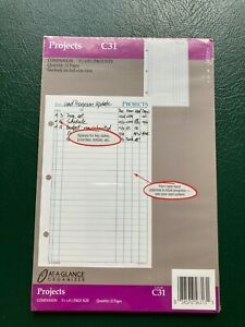 At A Glance Refill Pages - Projects - C31