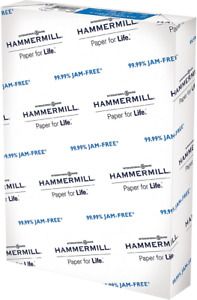 Hammermill A4 Paper, 20 lb Copy Paper (210mm x 1 Ream | 500 Sheets, White