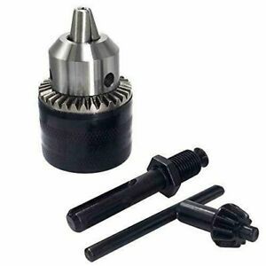 SDS Plus Shank  to 1/2&#034; 20 UNF  Chuck Adapter Impact Drill 3-Jaw 2-13mm