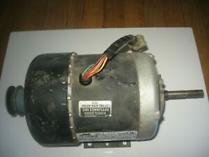 ADC American Dryer Motor Assembly 100065 in place 181049 motor 81049 W/Pulley