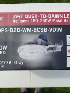 KT-ALED60PS-D2D-WM-8CSB-VDIM Xfit Dusk to Dawn LED Light 5000k 4000k 60w 250w