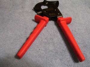 NEW KLEIN 63060 RACHETING CABLE CUTTER