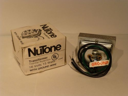Nutone Transformer 105-T 16v/15w NEW IN BOX / NEW OLD STOCK