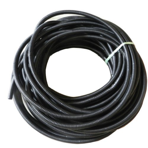 20&#039; feet 1/2&#034; 13mm split loom wire flexible tubing conduit polyethylene hose for sale