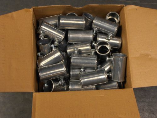 Box of 50ct 1/2&#034; EMT zinc die cast couplings