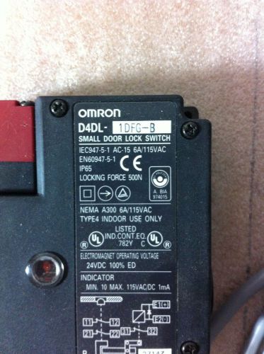 OMRON D4DL-1DFG-B Safety Switch.