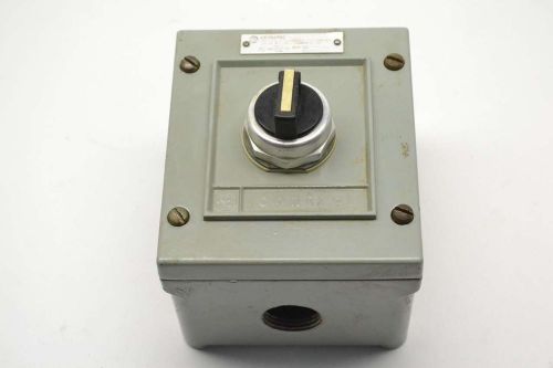GENERAL ELECTRIC GE CR2940BC201A ENCLOSED SELECTOR 800T-J2KT7 SWITCH B395655