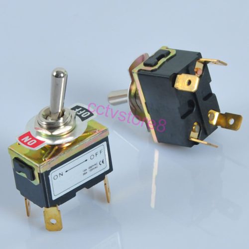 2pc Toggle Switch 4pin DPST ON-OFF Heavy Duty F Guitar Tube Amp Power Audio HIFI