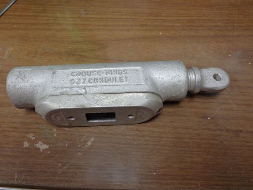 Crouse Hinds 3/4&#034; Explosion Proof  Condulet Outlet Fitting C27 screw plug &amp; top