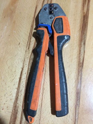 Sta-kon Stakon ERG4001 Ratcheting Ergonomic Manual Crimping Tool Insulated