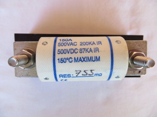 Ferraz Shawmut Amptrap A50QS150-4 Semi-conductor 150A 500VAC Fuse with Holder
