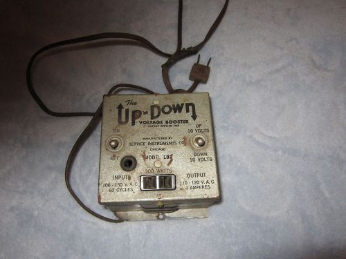 VINTAGE VOLTAGE BOOSTER THE UP DOWN SERVICE INSTRUMENTS COMPANY ELECTRICAL #LB2