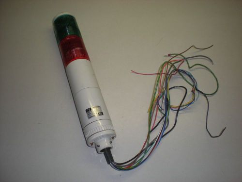 Patlite 120VAC Red/Green Light Control Tower Stack SEFB-T - Untested