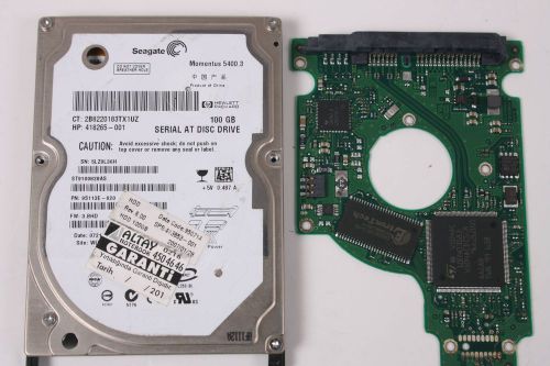 SEAGATE ST9100828AS 100GB 2,5 SATA HARD DRIVE / PCB (CIRCUIT BOARD) ONLY FOR DAT