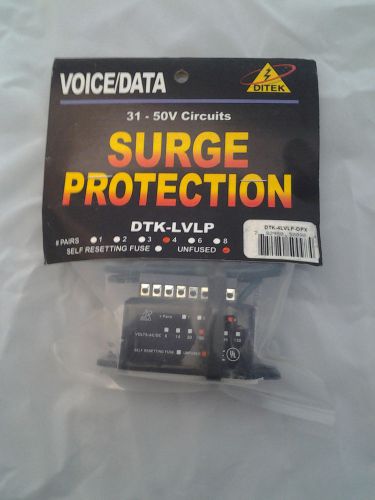 Ditek dtk-4lvlp-opx access control card reader / keypad surge protector for sale