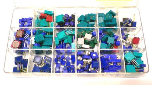 200 Pcs. Trimpot Sample Kit, BOURNS,WESTON,IRC &amp; OTHERS, Made in USA