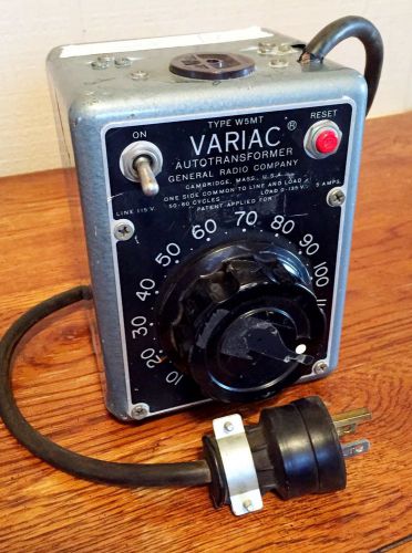 General Radio Corp W5MT Variac