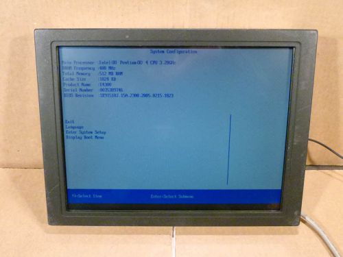 3M Touch Systems MicroTouch 15&#034; Color Touch Screen Monitor 11-4922-129-00