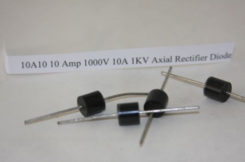 10A10 10 Amp 1000V 10A 1KV Axial Rectifier Diode 10PCS LOT FL USA solar