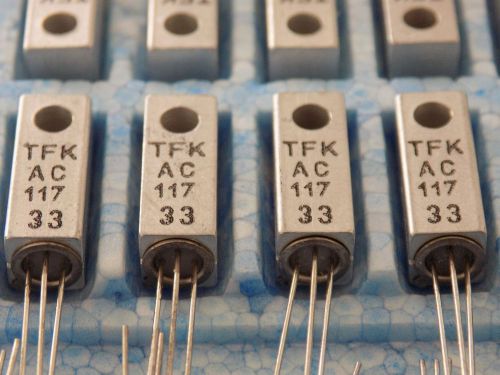 5x ac117 telefunken pnp ge junction transistor for af low power amp applications for sale