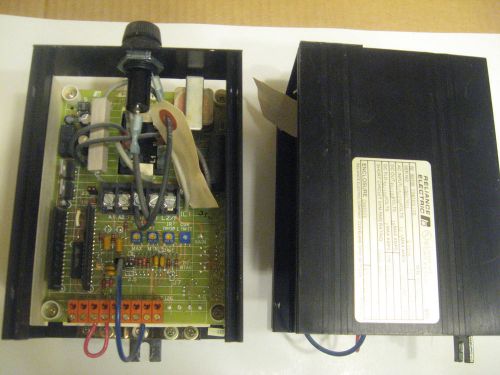 Reliance dc1-40u dc motor controller 115/230 volts 1.0/2.0 hp (qty-2) for sale