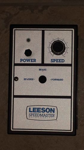 Lesson adjustable speed control 175720.00 for dc brush motors, motor control for sale