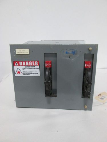 Allen bradley 2192f-cjc-2525r u 600v 60a disconnect switch fusible mcc d383045 for sale