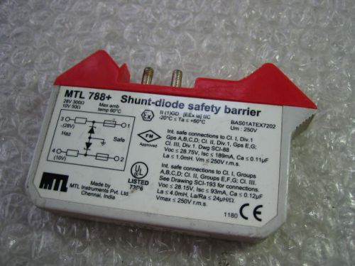 Measurement technology MTL 788+ Shut-diode safety