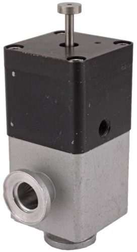 Varian nw16 a/o w/p.i. kf16 air-operated right-angle aluminum block valve for sale
