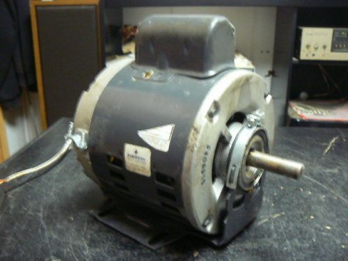 Emerson motor, 56 frame, 5/8&#034; shaft, capacitor start, 1/2 hp 1725 rpm 115/230v ? for sale
