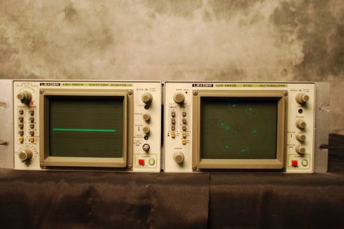 Leader LBO-5860A &amp; LVS-5850B (Waveform Monitor and Vectorscope)