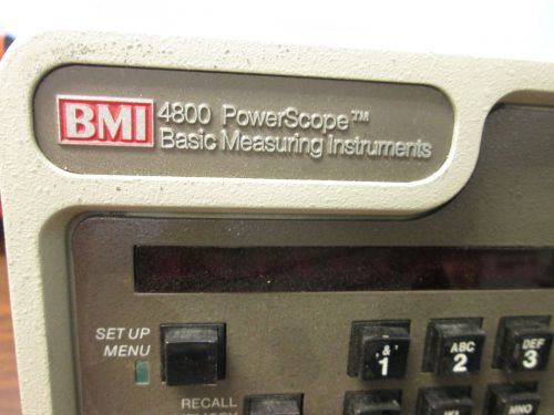 BMI 4800 Powerscope for parts doesnt power up
